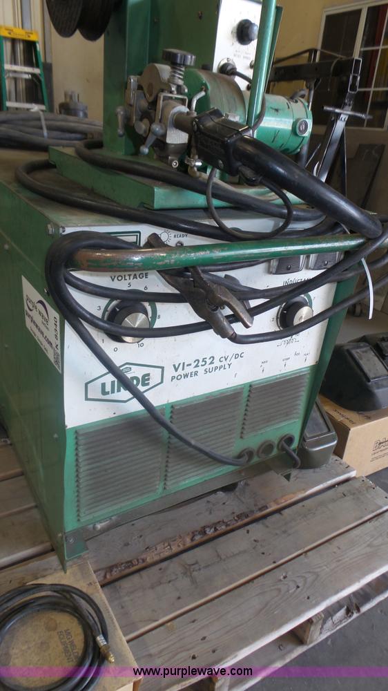 image for item K8340 Linde VI-252 wire feed welder