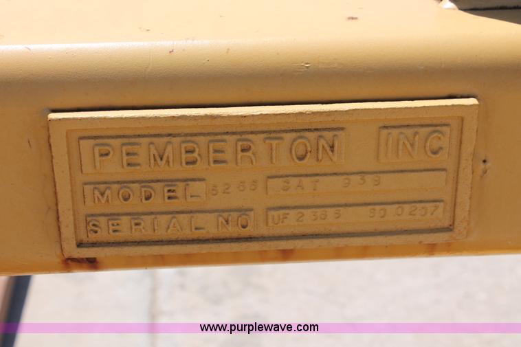 image for item K8802 Pemberton 6266 loader pallet forks