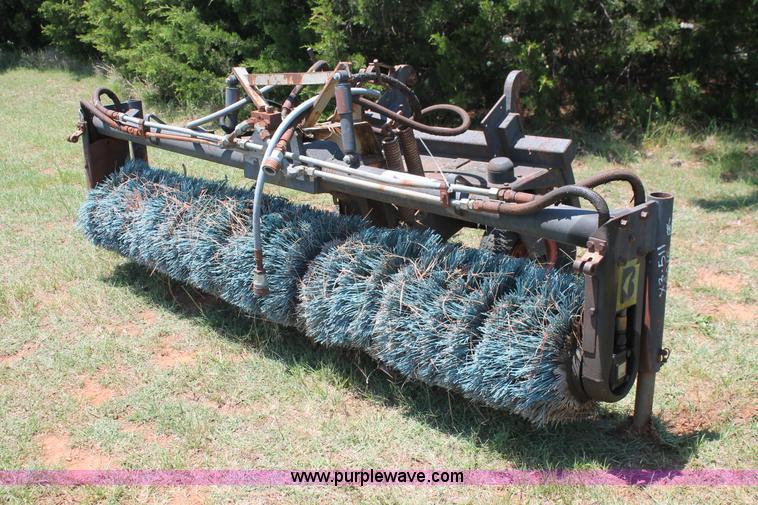 Balderson BHBITO mount with sweeper broom in Edmond, OK Item K8803