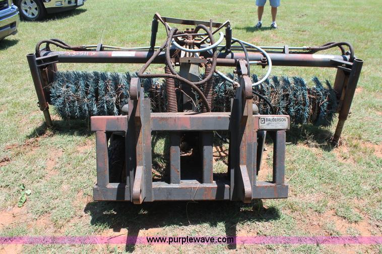 image for item K8803 Balderson BHBITO mount with sweeper broom