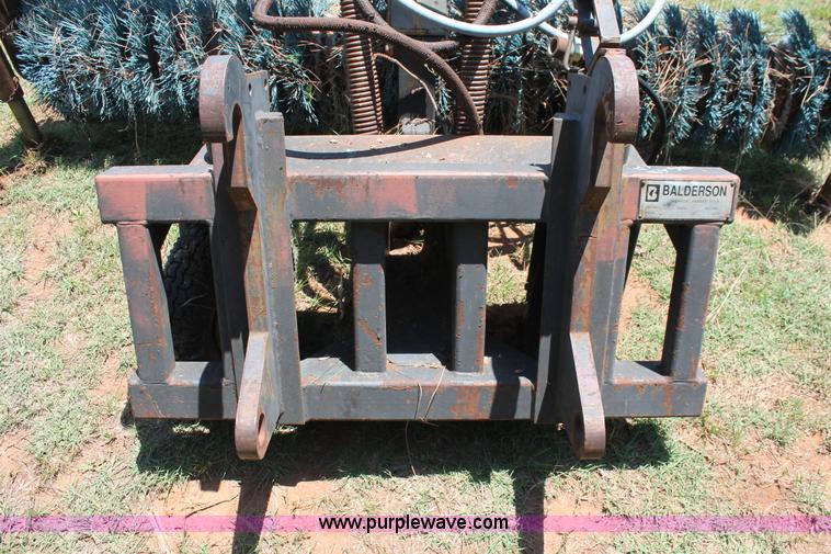 image for item K8803 Balderson BHBITO mount with sweeper broom