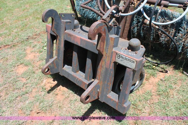 image for item K8803 Balderson BHBITO mount with sweeper broom