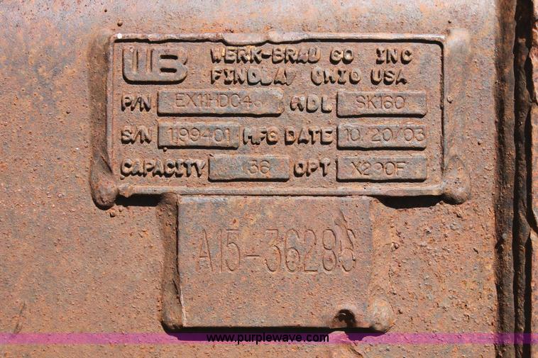 image for item K8805 2005 Kobelco SK160LC excavator