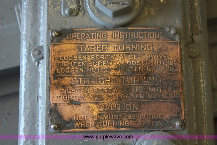 image for item K8810 American Pacemaker 16X126 lathe