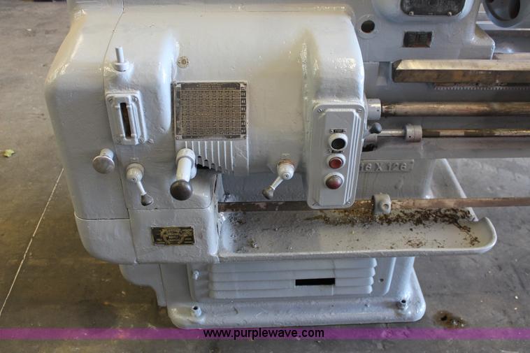 image for item K8810 American Pacemaker 16X126 lathe