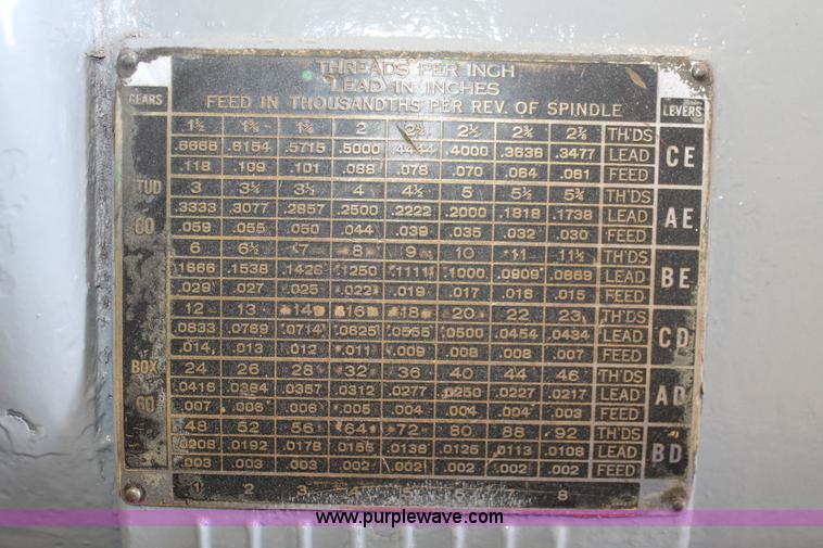 image for item K8810 American Pacemaker 16X126 lathe