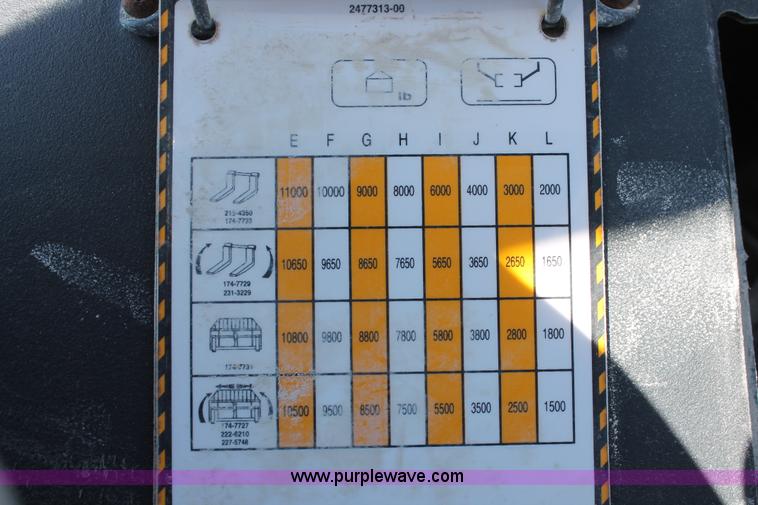 image for item K8815 2005 Caterpillar TH560B telehandler