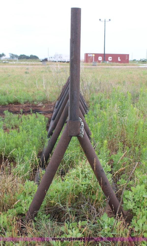 image for item K8843 (2) 28' steel pipe racks