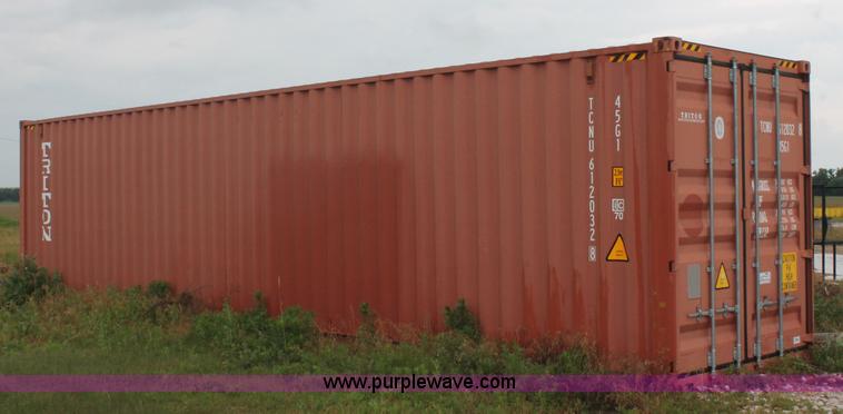 image for item K8845 2011 CIMC conex storage shipping container