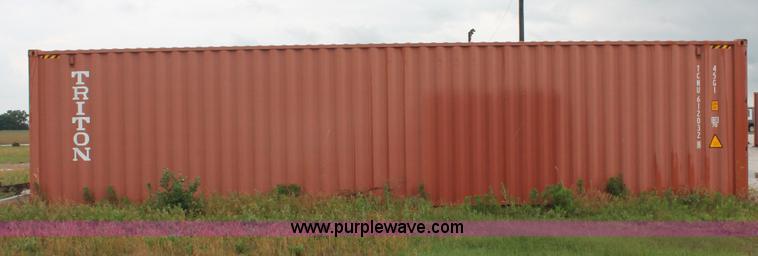 image for item K8845 2011 CIMC conex storage shipping container