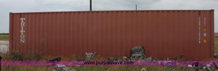 image for item K8845 2011 CIMC conex storage shipping container