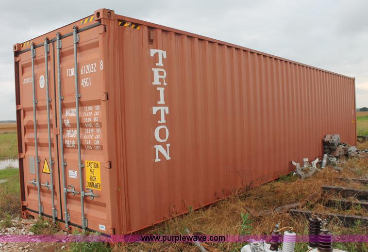 image for item K8845 2011 CIMC conex storage shipping container