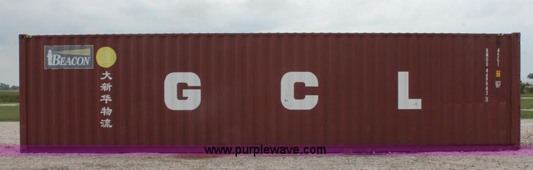 image for item K8846 2011 CIMC conex storage shipping container