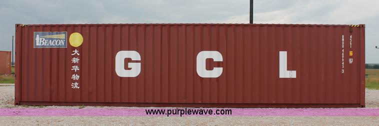 image for item K8846 2011 CIMC conex storage shipping container