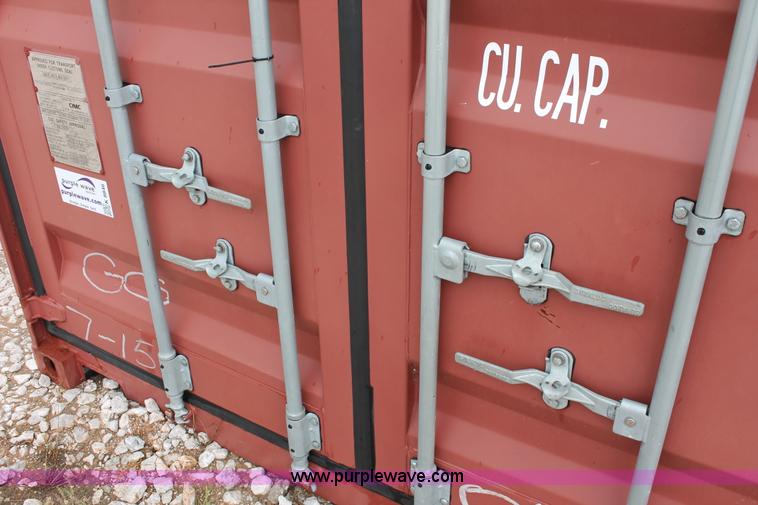 image for item K8846 2011 CIMC conex storage shipping container