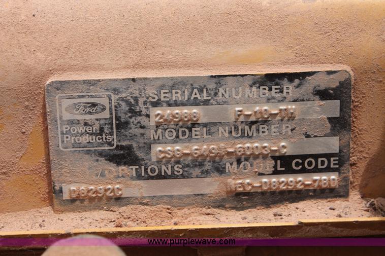 image for item K8849 1988 Vermeer 1250 wood chipper