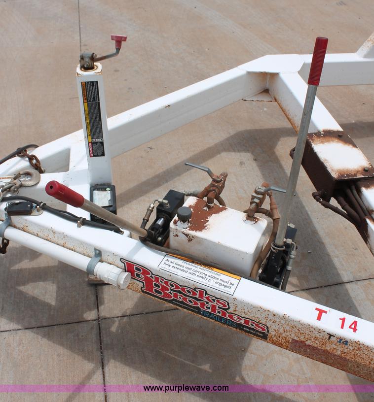 image for item K8850 2012 Brooks Brothers SLR710 reel trailer