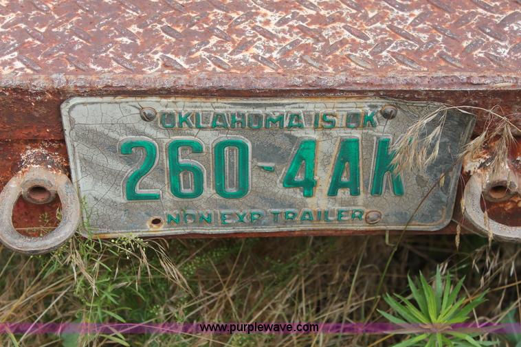 image for item K8851 1967 Sooner reel trailer