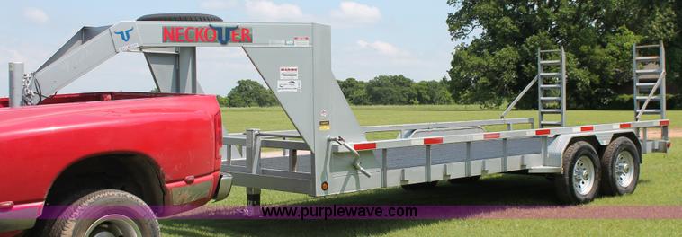 image for item K8853 2008 Neckover FU20X611-7K equipment trailer