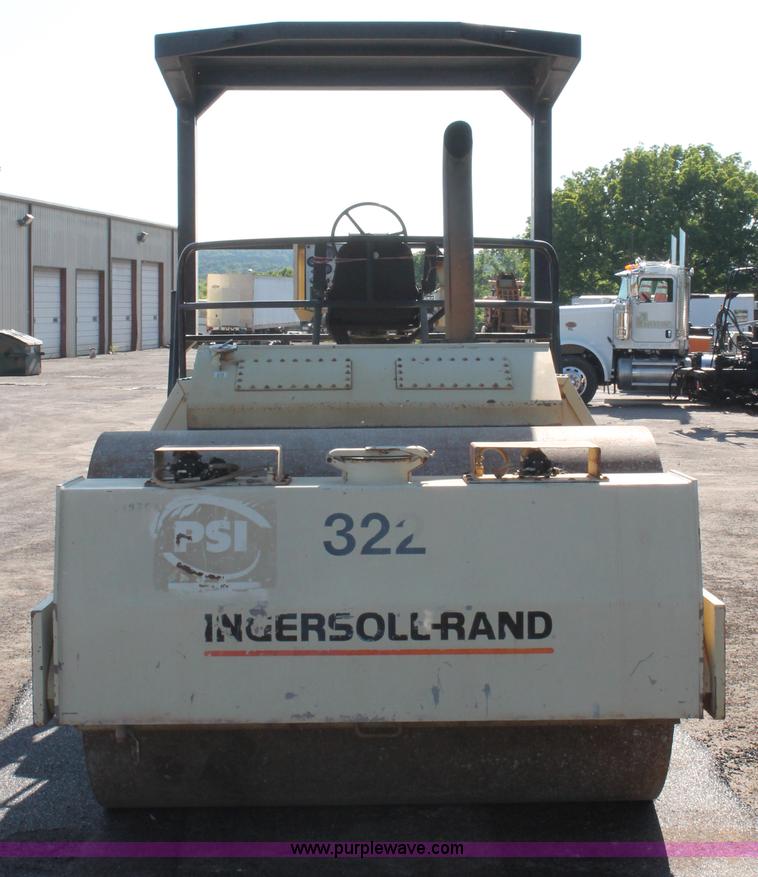 image for item K8862 1997 Ingersoll Rand DD-110 double drum vibratory roller