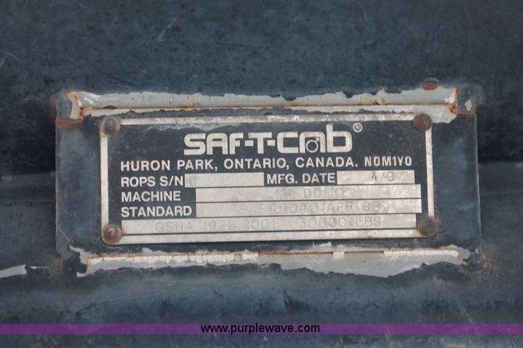 image for item K8862 1997 Ingersoll Rand DD-110 double drum vibratory roller