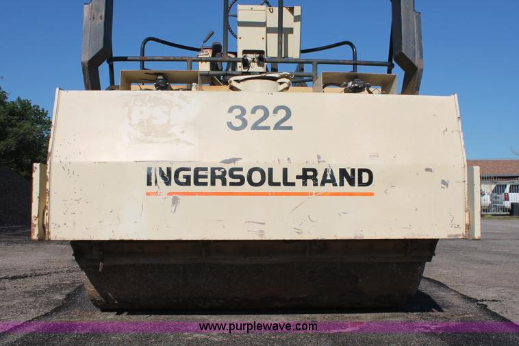 image for item K8862 1997 Ingersoll Rand DD-110 double drum vibratory roller