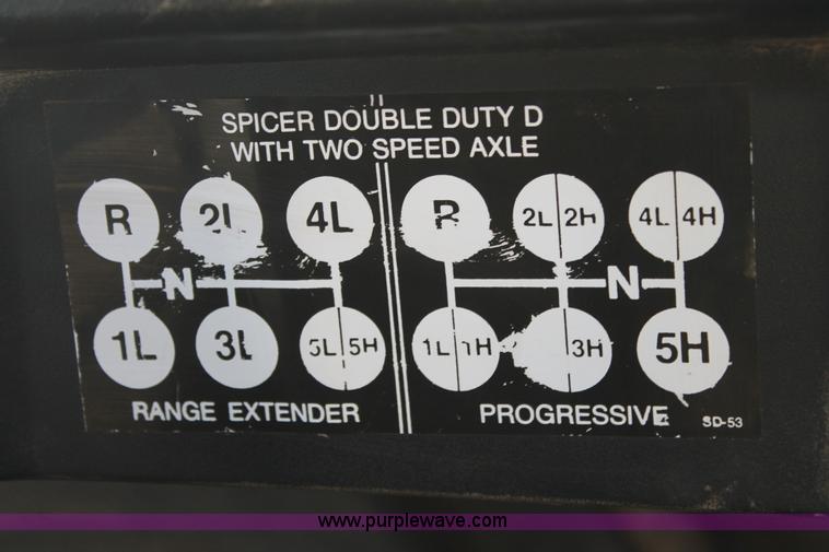 image for item K8868 1993 International 4700 oil distribution truck