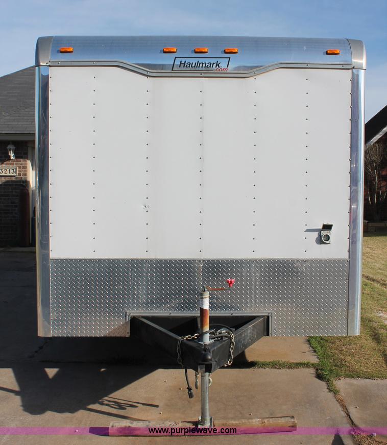 image for item K8998 2010 Haul Mark RT85X24WT3 enclosed race car cargo trailer