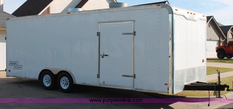 image for item K8998 2010 Haul Mark RT85X24WT3 enclosed race car cargo trailer