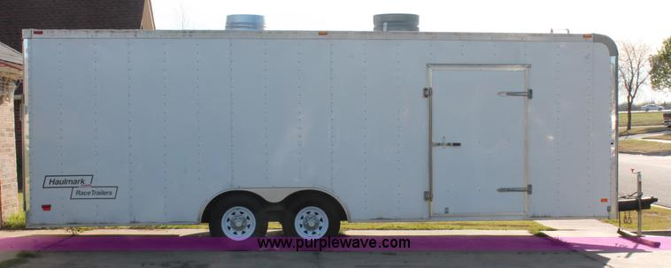 image for item K8998 2010 Haul Mark RT85X24WT3 enclosed race car cargo trailer