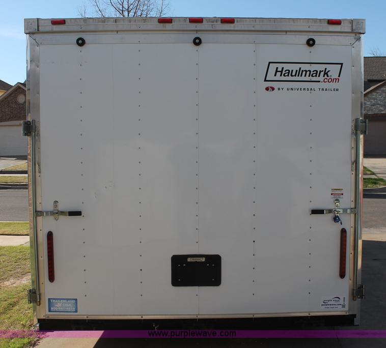 image for item K8998 2010 Haul Mark RT85X24WT3 enclosed race car cargo trailer