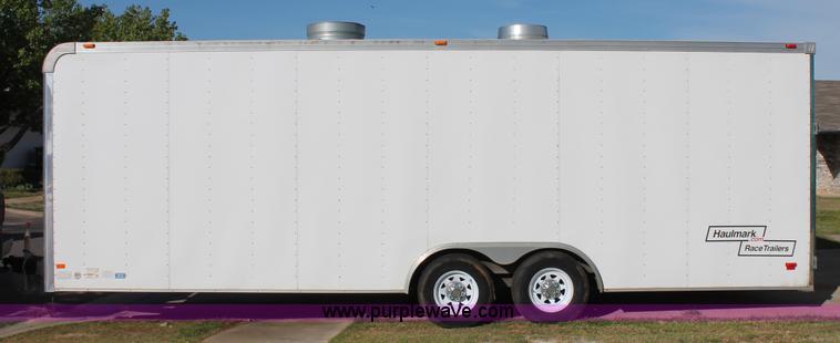 image for item K8998 2010 Haul Mark RT85X24WT3 enclosed race car cargo trailer