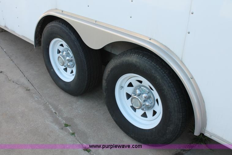 image for item K8998 2010 Haul Mark RT85X24WT3 enclosed race car cargo trailer