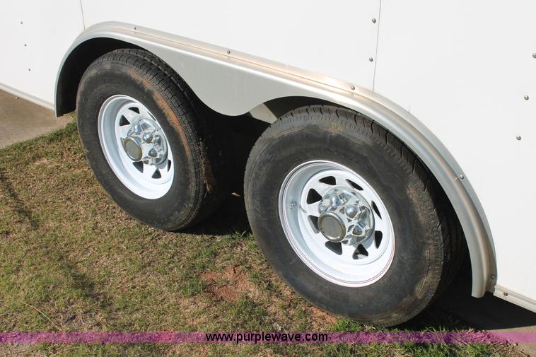 image for item K8998 2010 Haul Mark RT85X24WT3 enclosed race car cargo trailer