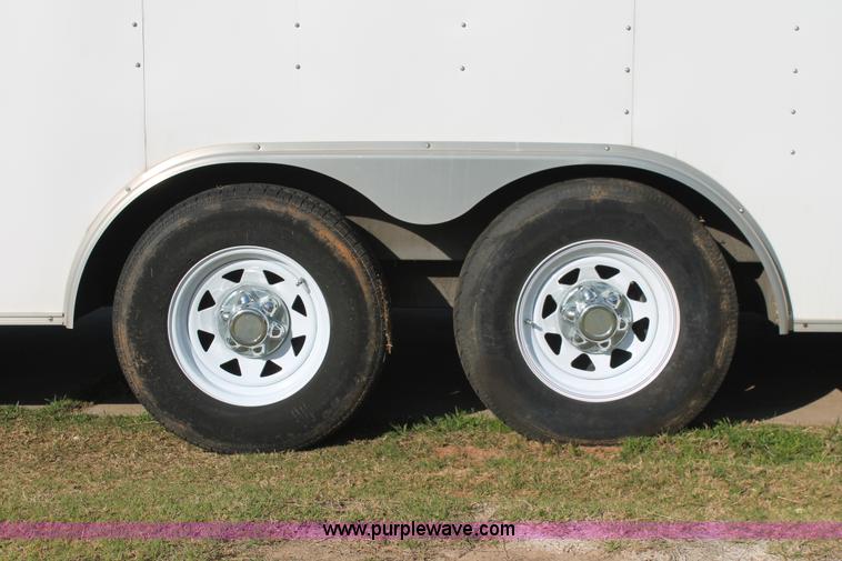 image for item K8998 2010 Haul Mark RT85X24WT3 enclosed race car cargo trailer