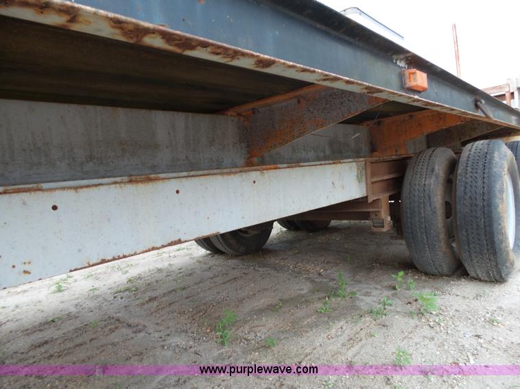 image for item L2046 Shop built equipment trailer
