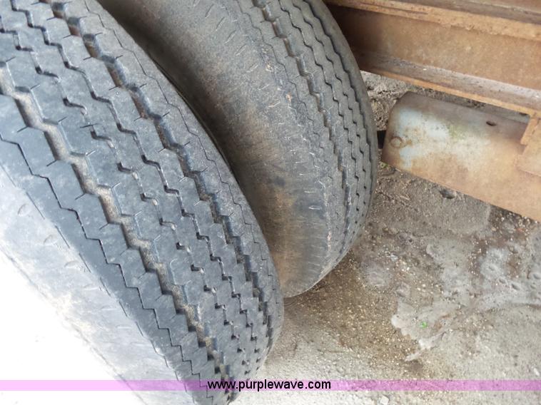 image for item L2046 Shop built equipment trailer