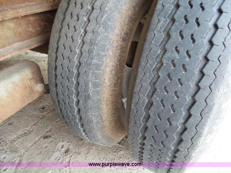 image for item L2046 Shop built equipment trailer