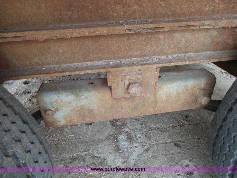 image for item L2046 Shop built equipment trailer