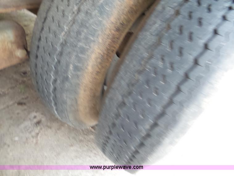 image for item L2046 Shop built equipment trailer