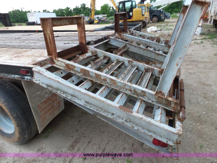 image for item L2046 Shop built equipment trailer