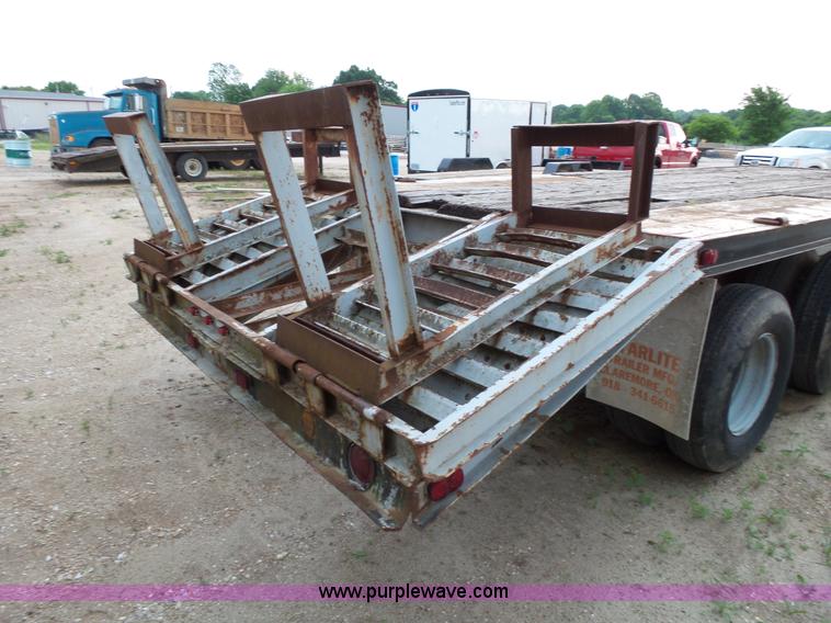 image for item L2046 Shop built equipment trailer