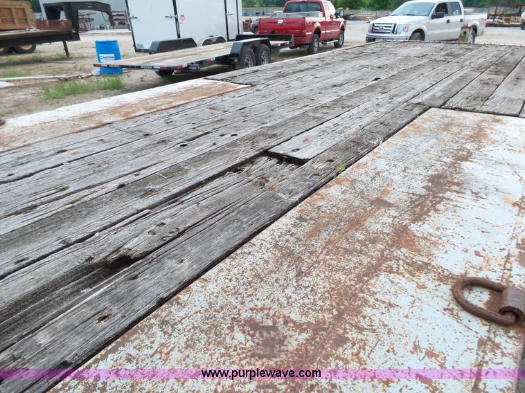 image for item L2046 Shop built equipment trailer