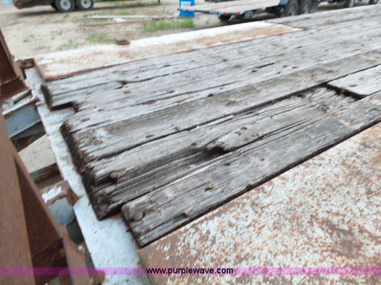 image for item L2046 Shop built equipment trailer