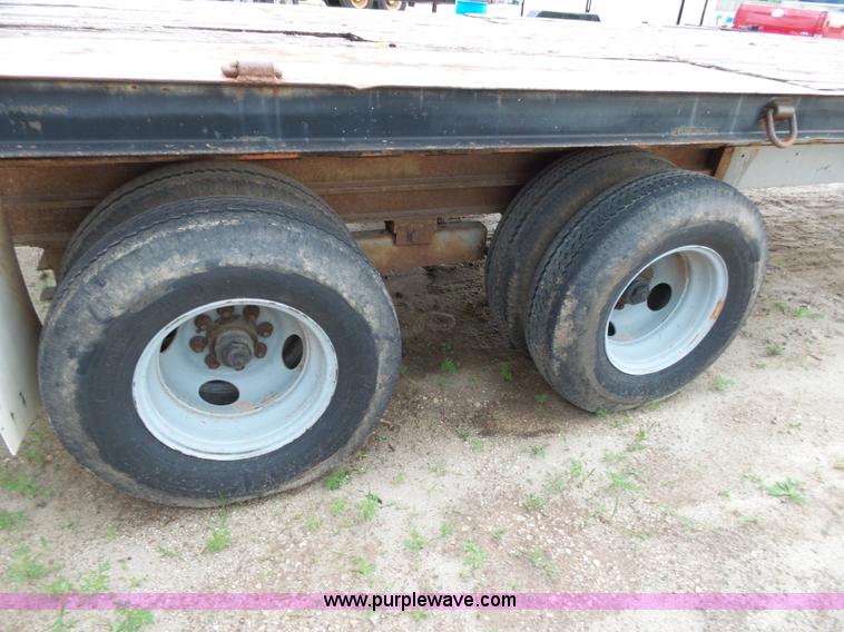 image for item L2046 Shop built equipment trailer