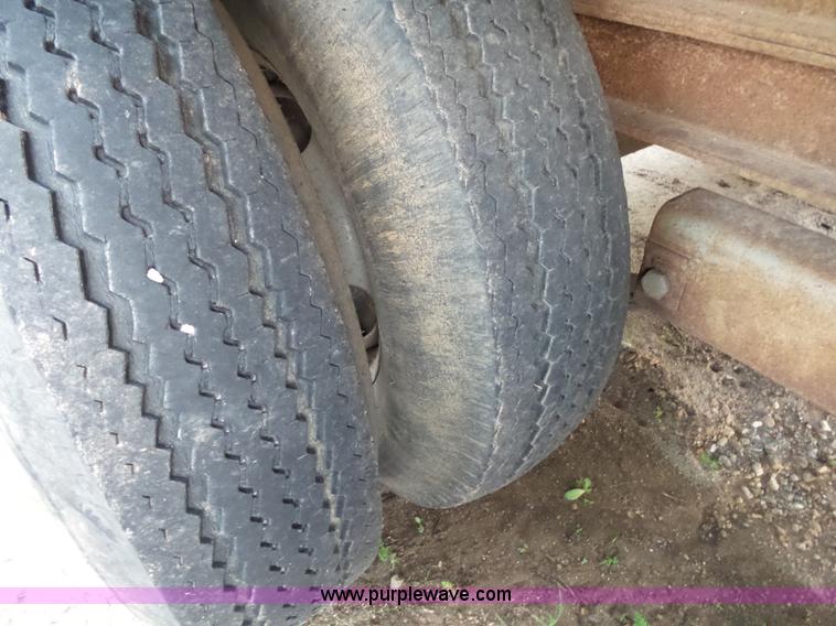 image for item L2046 Shop built equipment trailer