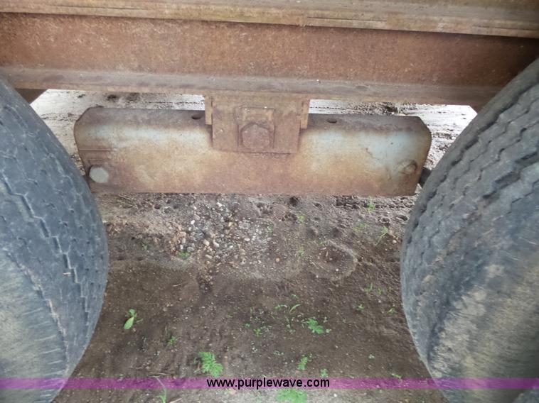 image for item L2046 Shop built equipment trailer