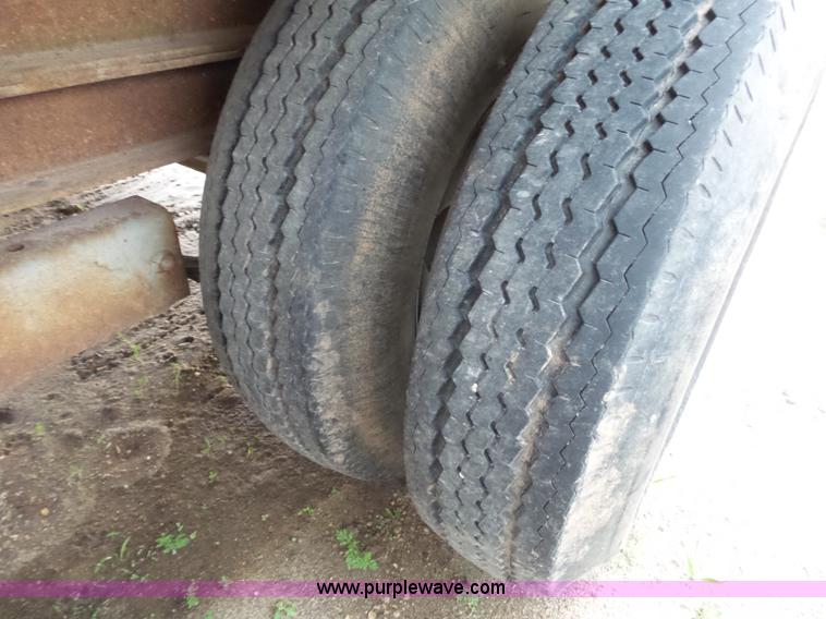 image for item L2046 Shop built equipment trailer