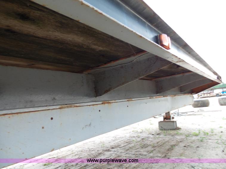 image for item L2046 Shop built equipment trailer