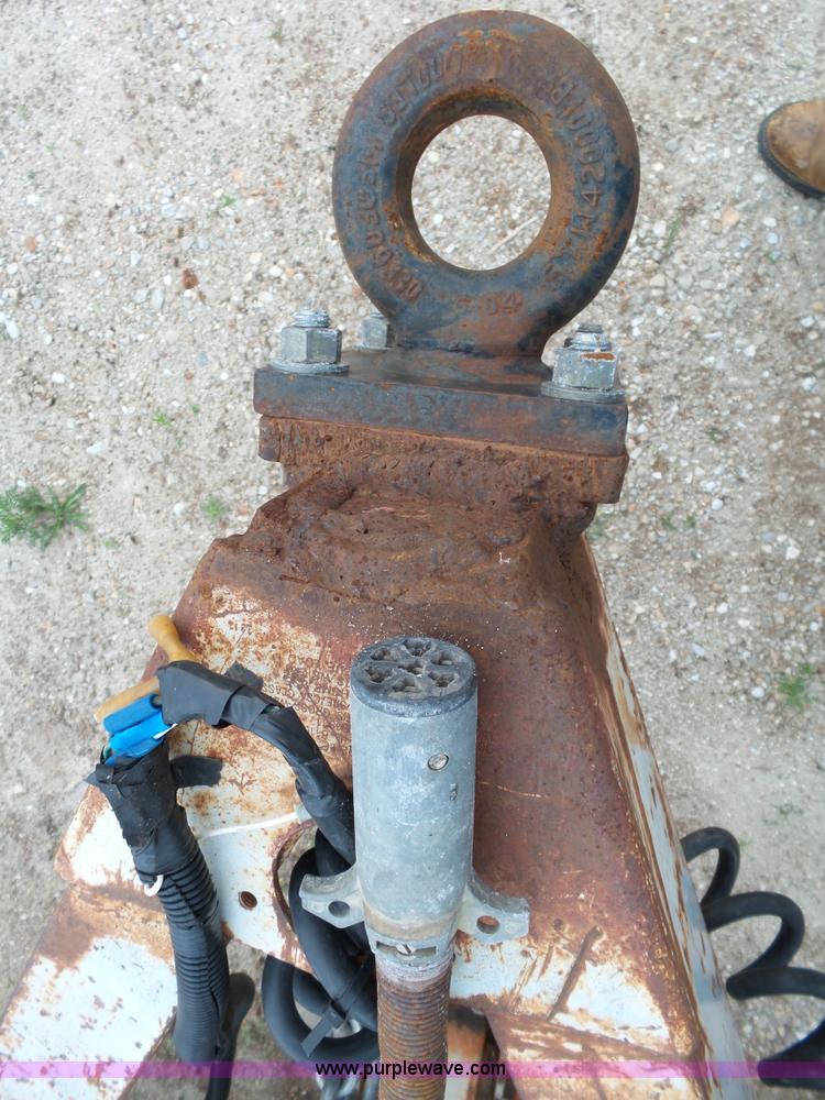 image for item L2046 Shop built equipment trailer